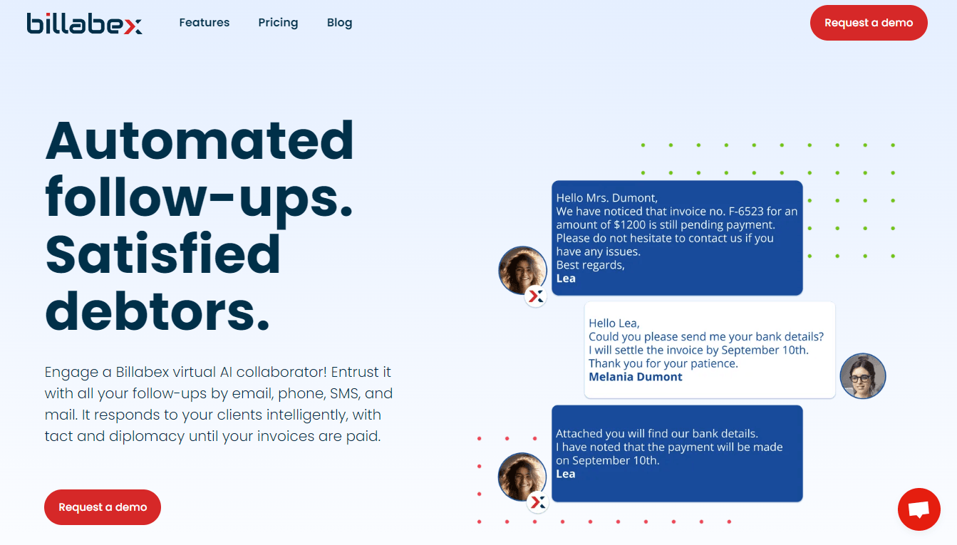 Billabex - Automate Your Payment Follow-Ups with AI