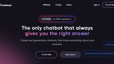 Chatnode - Build Smarter Chatbots, Gain Deeper Insights