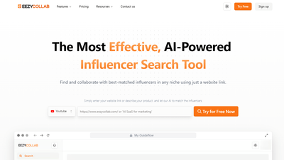 EezyCollab - A Smarter Way to Find Influencers