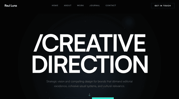 Modern creative portfolio