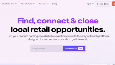 Retail Connect by Pietra - Reach Local Stores Directly & Close Deals