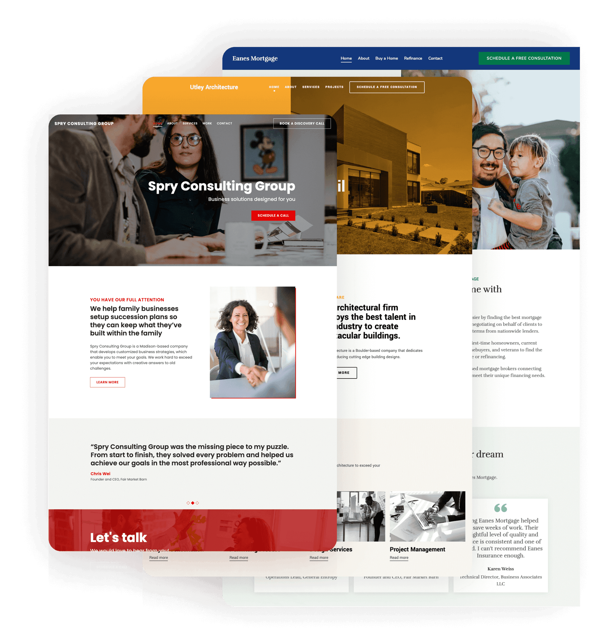 A beautiful website without starting from scratch