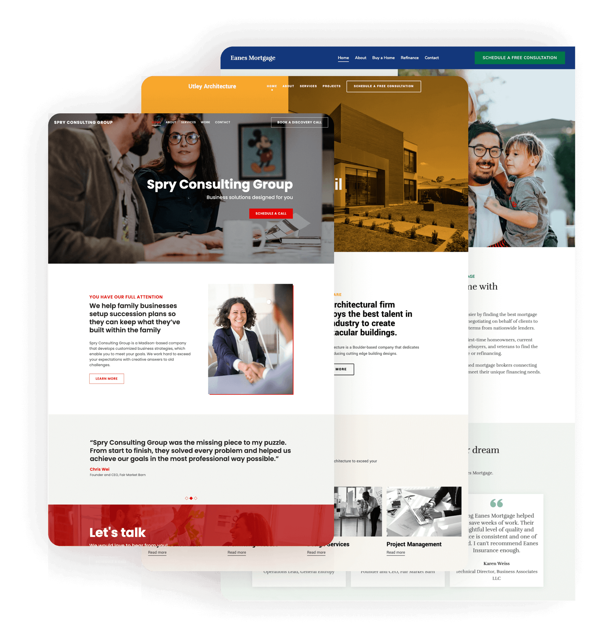 A beautiful website without starting from scratch