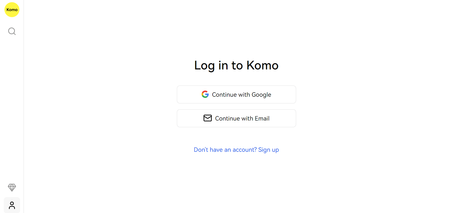 Komo Search - AI-Powered Search Engine with No Ads