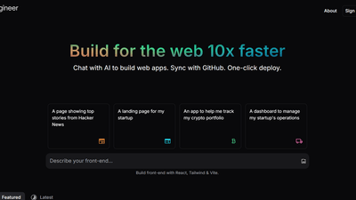 GPT Engineer App - Build and Deploy Web Apps with AI