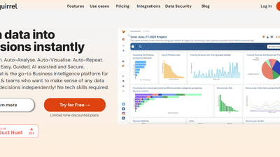 Datasquirrel.ai - AI-Powered Data Intelligence Tool