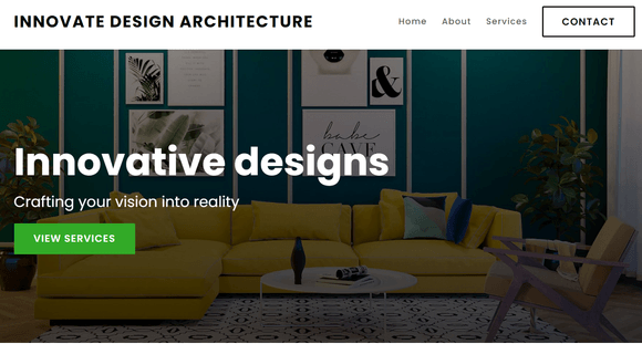 Architecture firm website