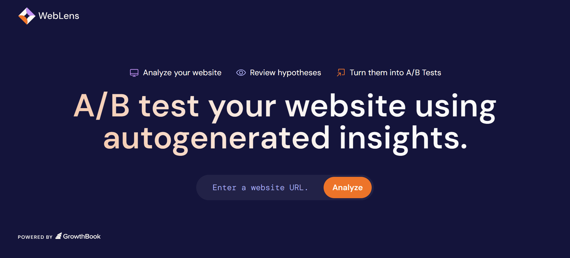 WebLens - A/B Test Like a Pro and See What Your Website Visitors See