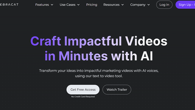 Zebracat - Create Engaging AI-Powered Videos