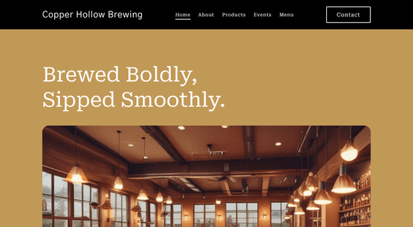 Brewery website