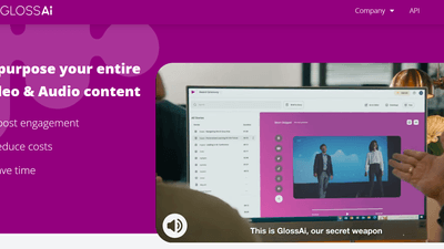 GlossAi - Unlock the Power of Video Repurposing 