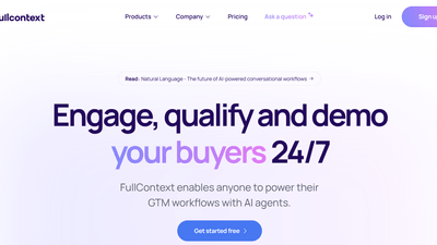 FullContext - Power Your Pipelines with 24/7 AI Agents