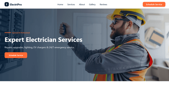 Electrician website