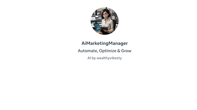 AiMarketingManager - Automate, Optimize, and Grow