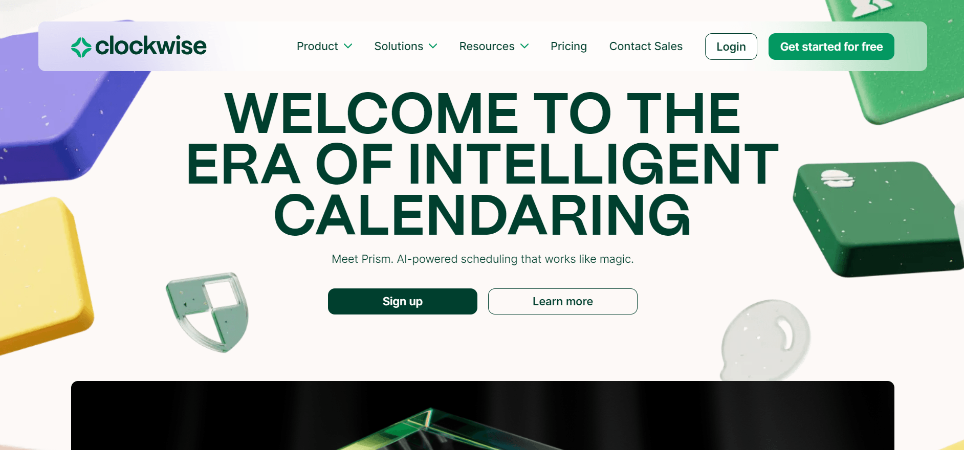 Clockwise Prism - Intelligent Calendar for Your Business Needs