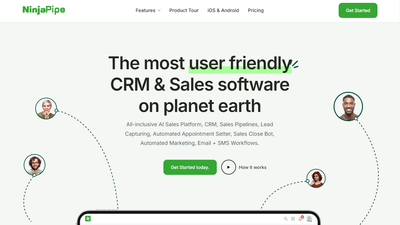 NinjaPipe - The AI-Powered CRM & Sales Platform for Every Business