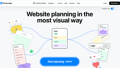 FlowMapp - Tool for Visualizing Website Plans