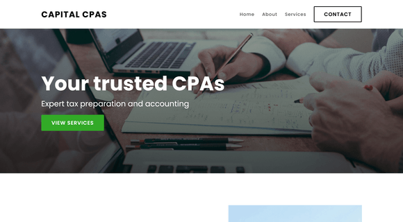 Accounting firm website