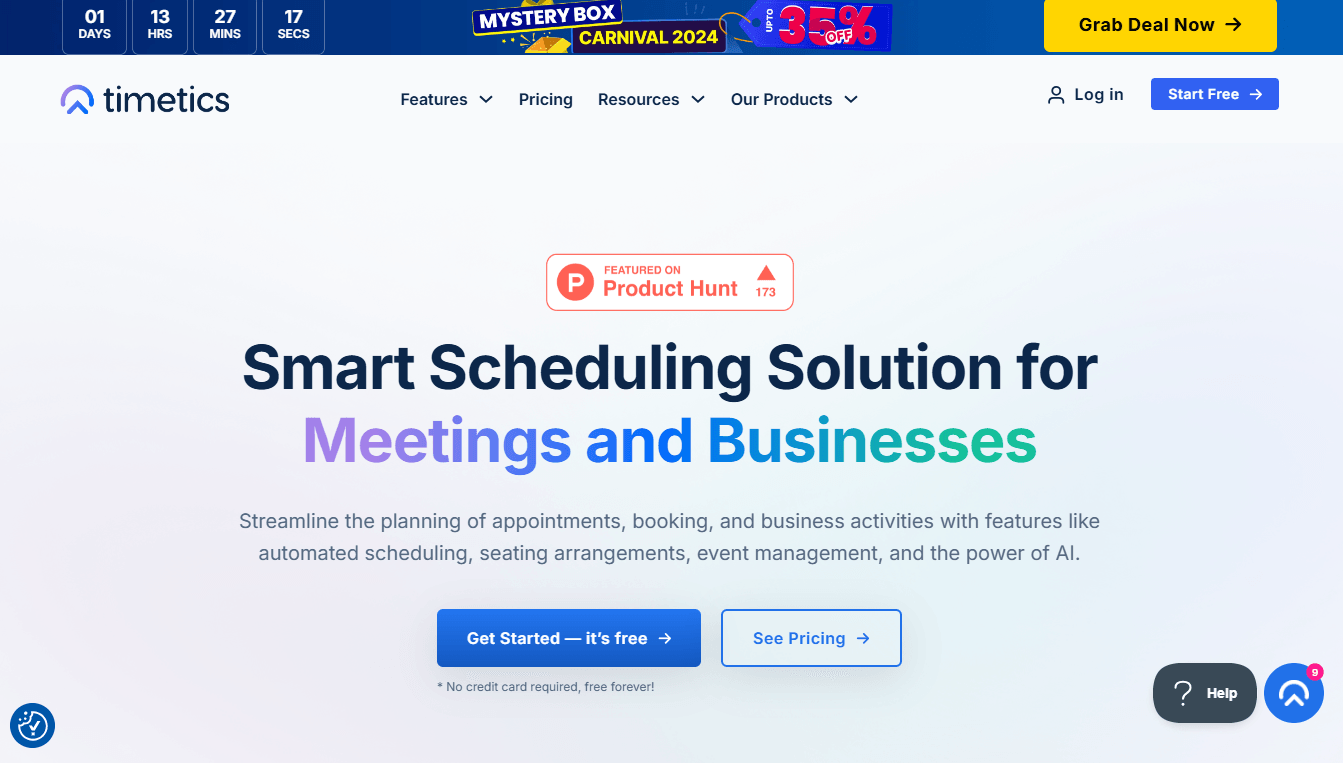 Timetics - AI Scheduling Made Simple