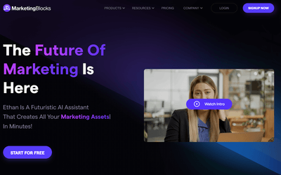 MarketingBlocks AI - All-in-One Assistant for Your Marketing Needs