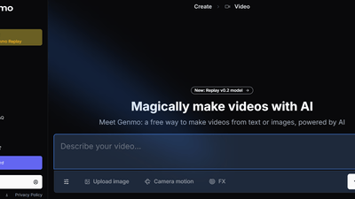 Genmo - Generate Images and Videos with AI