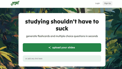 Jungle - Create Smart Flashcards That Aid in Learning