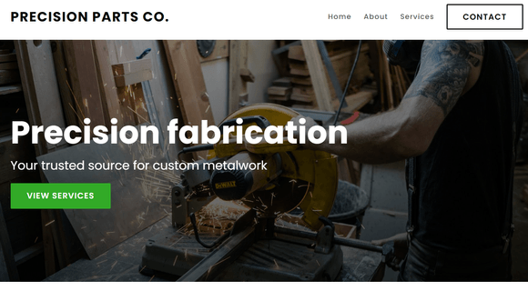 Manufacturing website