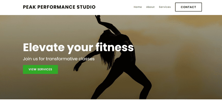 Our fitness studio offers a variety of classes, from yoga to HIIT. We need a sleek website that highlights our class schedule, instructor profiles, and membership options. It should also feature testimonials and a booking system for classes.