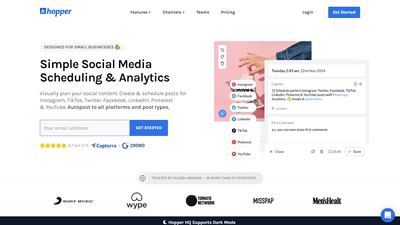 Hopper HQ - Simple Social Media Scheduling & Analytics