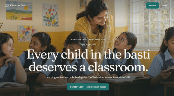 NGO website template