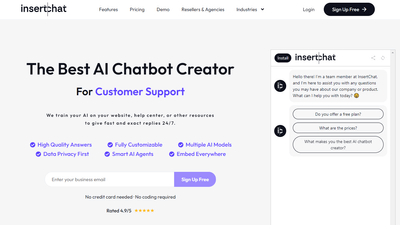 InsertChat - The Ultimate AI Chatbot Solution