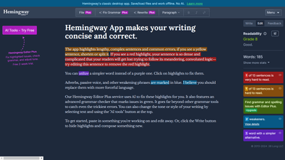 Hemingway Editor - Streamline Your Writing with Simplicity