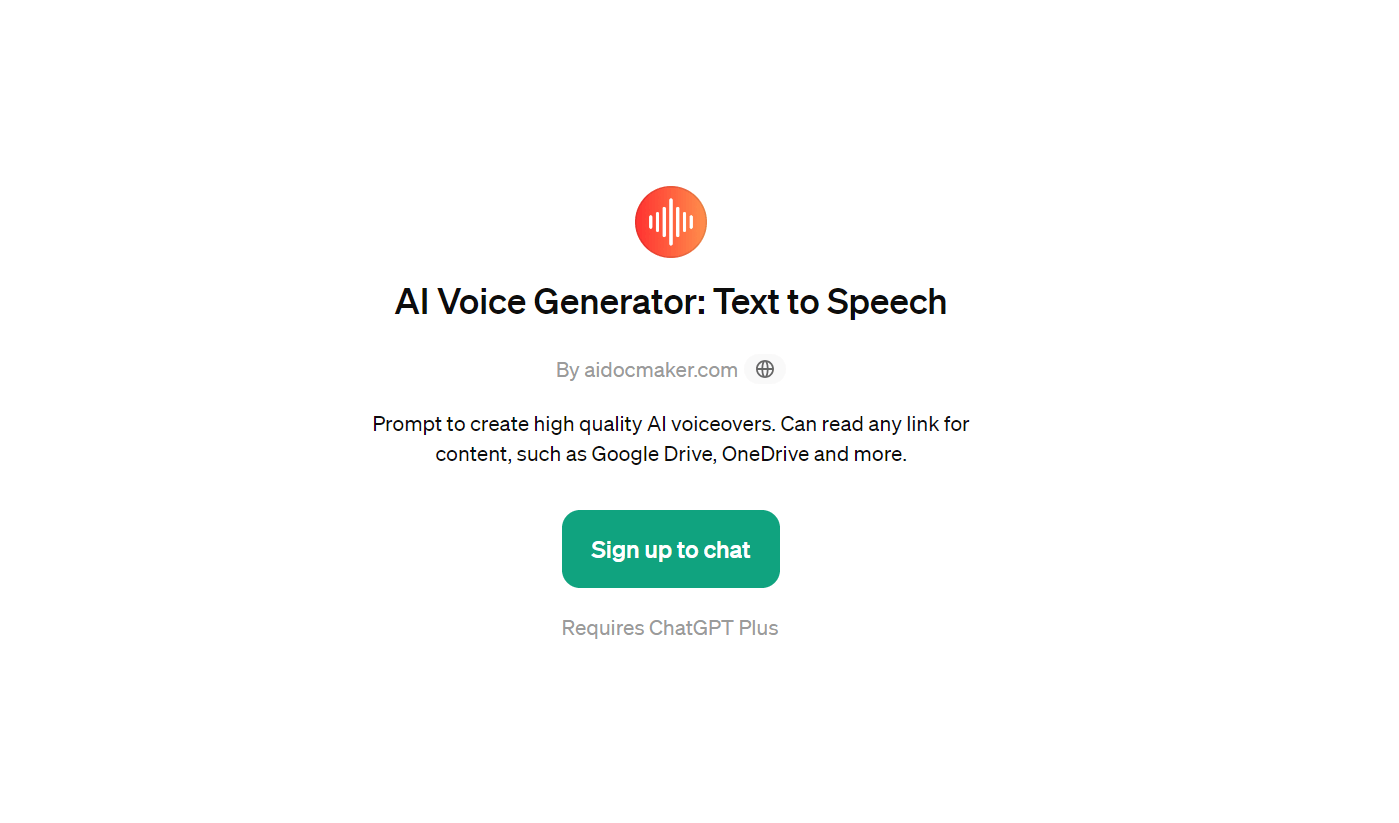 AI Voice Generator: Text to Speech