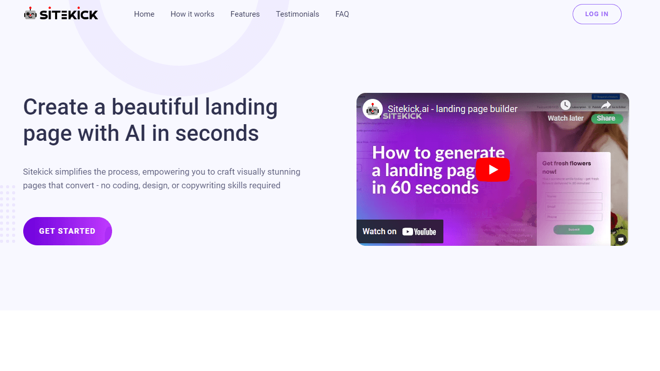 Sitekick - Powerful Landing Page Builder 