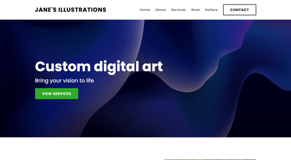 Artist website