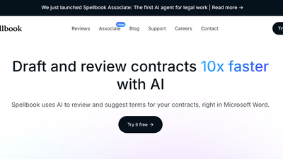  Spellbook - AI-Powered Contract Drafting and Review