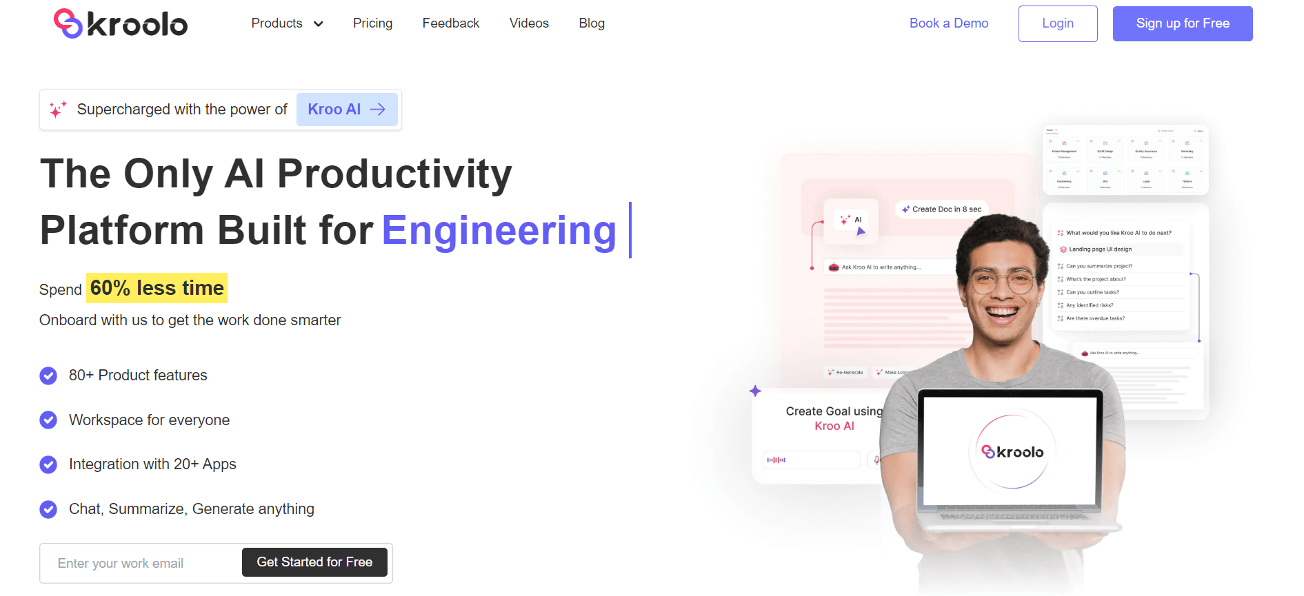 Kroolo - AI-Powered Productivity Platform