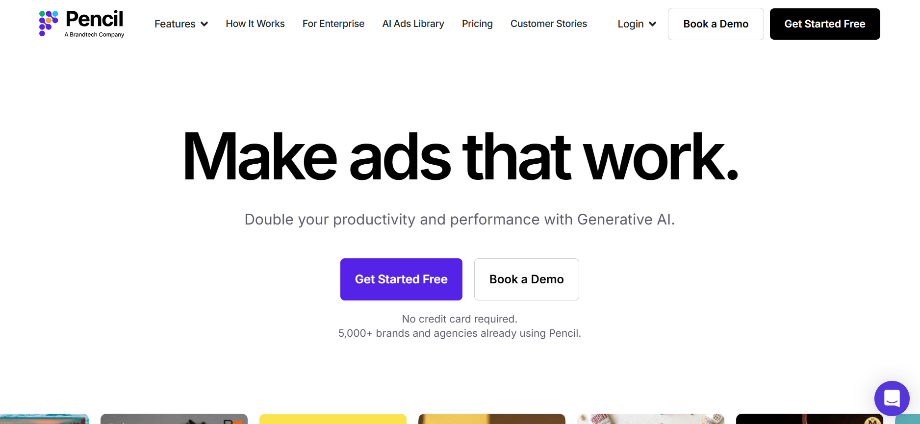 Pencil AI - Make Ads Twice as Effective and Unlock 2x Performance