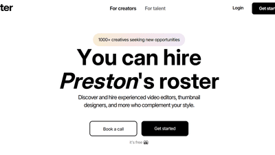 Roster - Stop Hiring Headaches and Connect with Top Talent