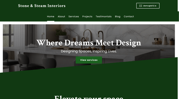 Kitchen and bath designer website