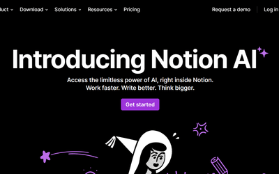 Notion AI - Writing Assistant and AI Automation Tool