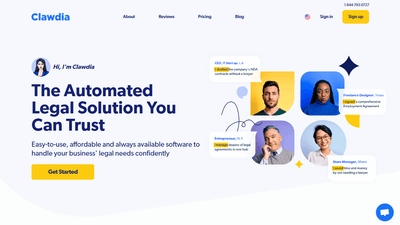 Clawdia - Your All-in-One Legal Assistant for Businesses