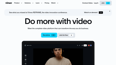 Vimeo - The Complete Video Solution for Businesses