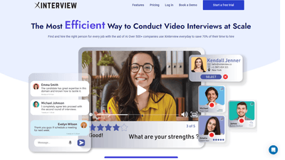 XInterview - The Most Affordable Way to Conduct Video Interviews at Scale