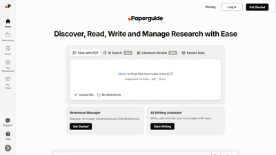 Paperguide - AI Research Assistant for Academics