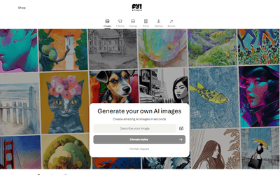 Fy! Studio - AI Art Generator for Unique Art
