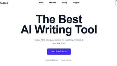 Writeseed - Write 10x Faster with AI-Powered Content Creation