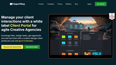 SuperOkay - The Client Portal That Elevates Your Workflow