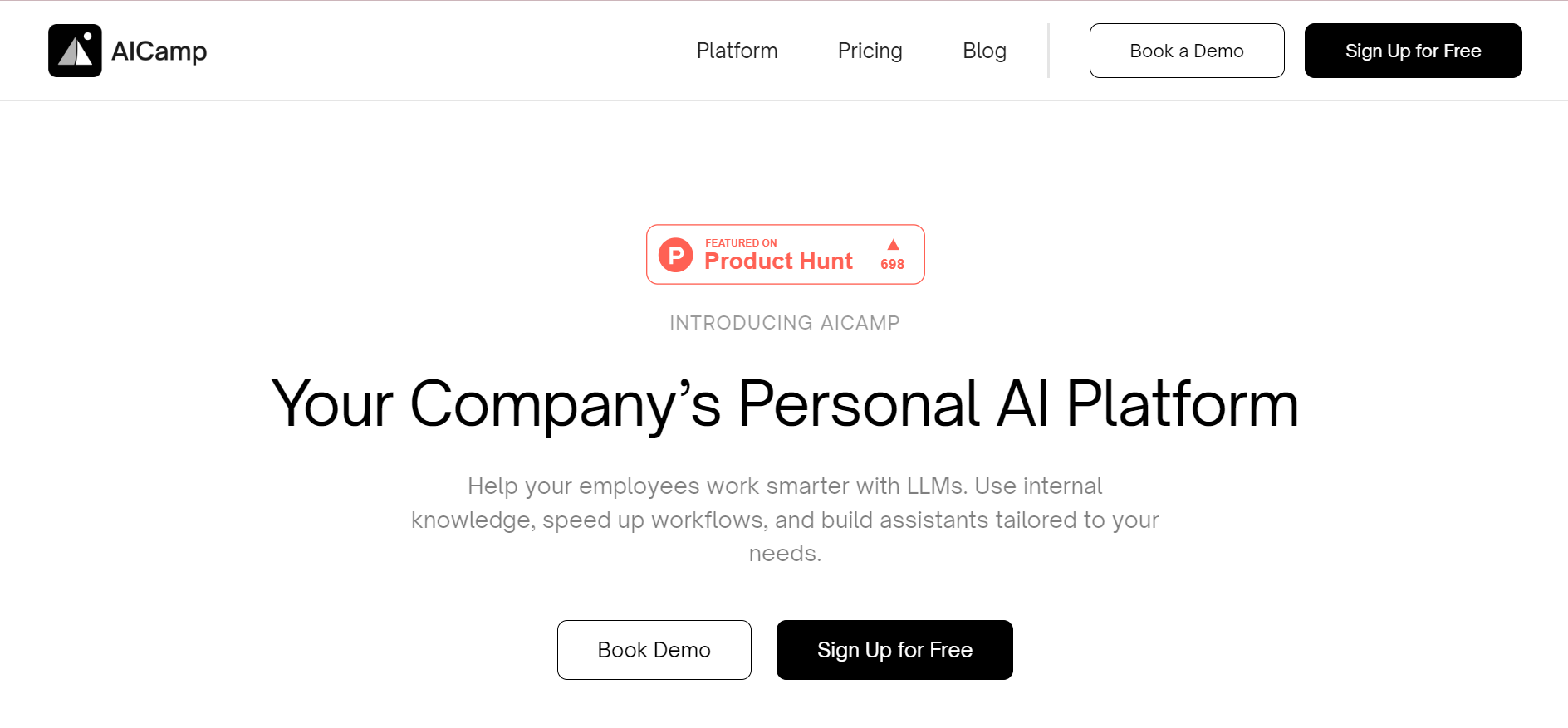 AICamp - Personal ChatGPT for Business Teams 