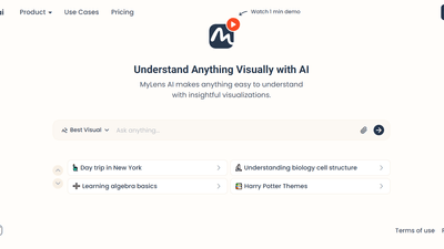 MyLens AI - Easily Create Visualizations
